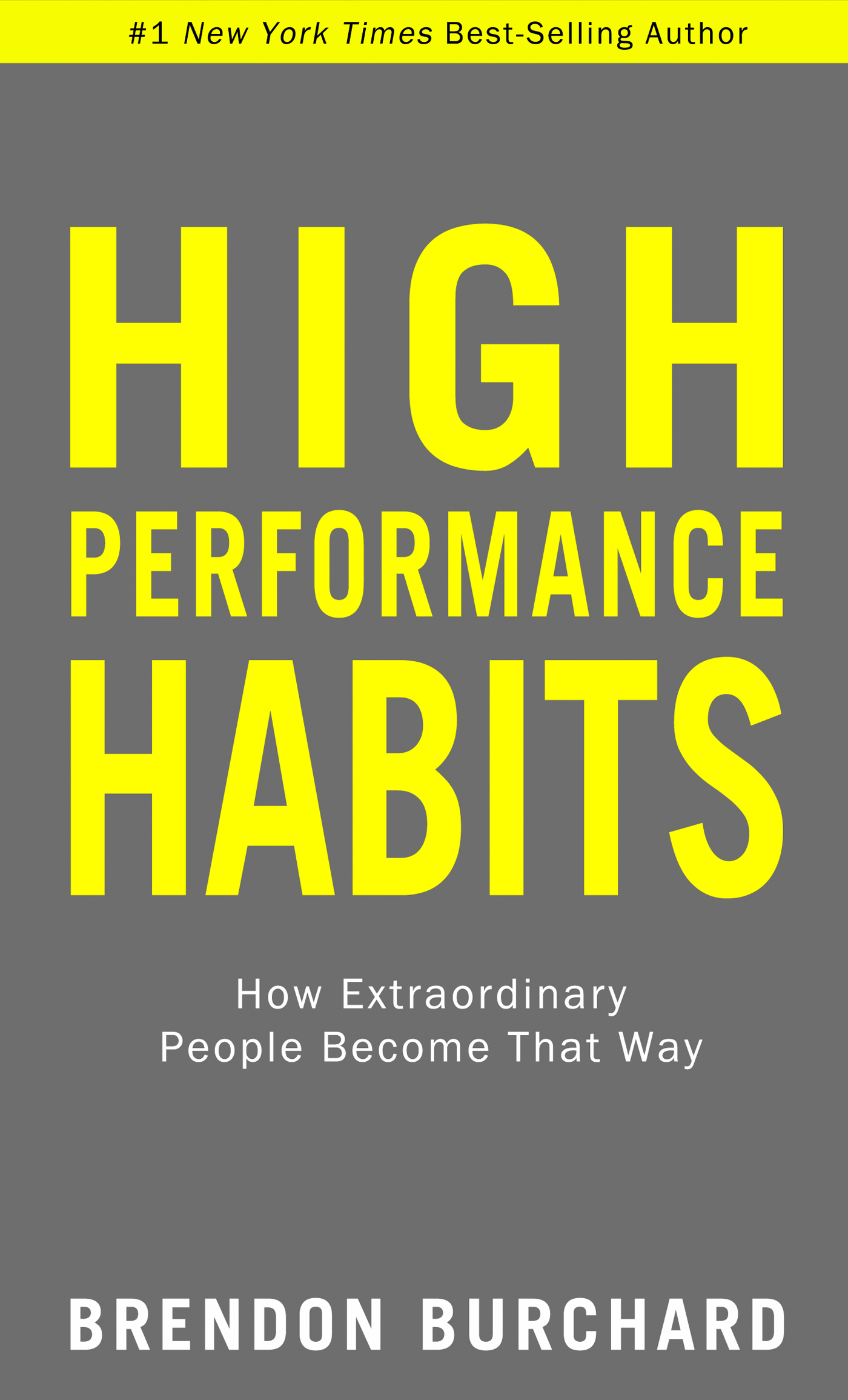 Cover of High Performance Habits