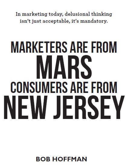 Cover of Marketers Are From Mars, Consumers Are From New Jersey