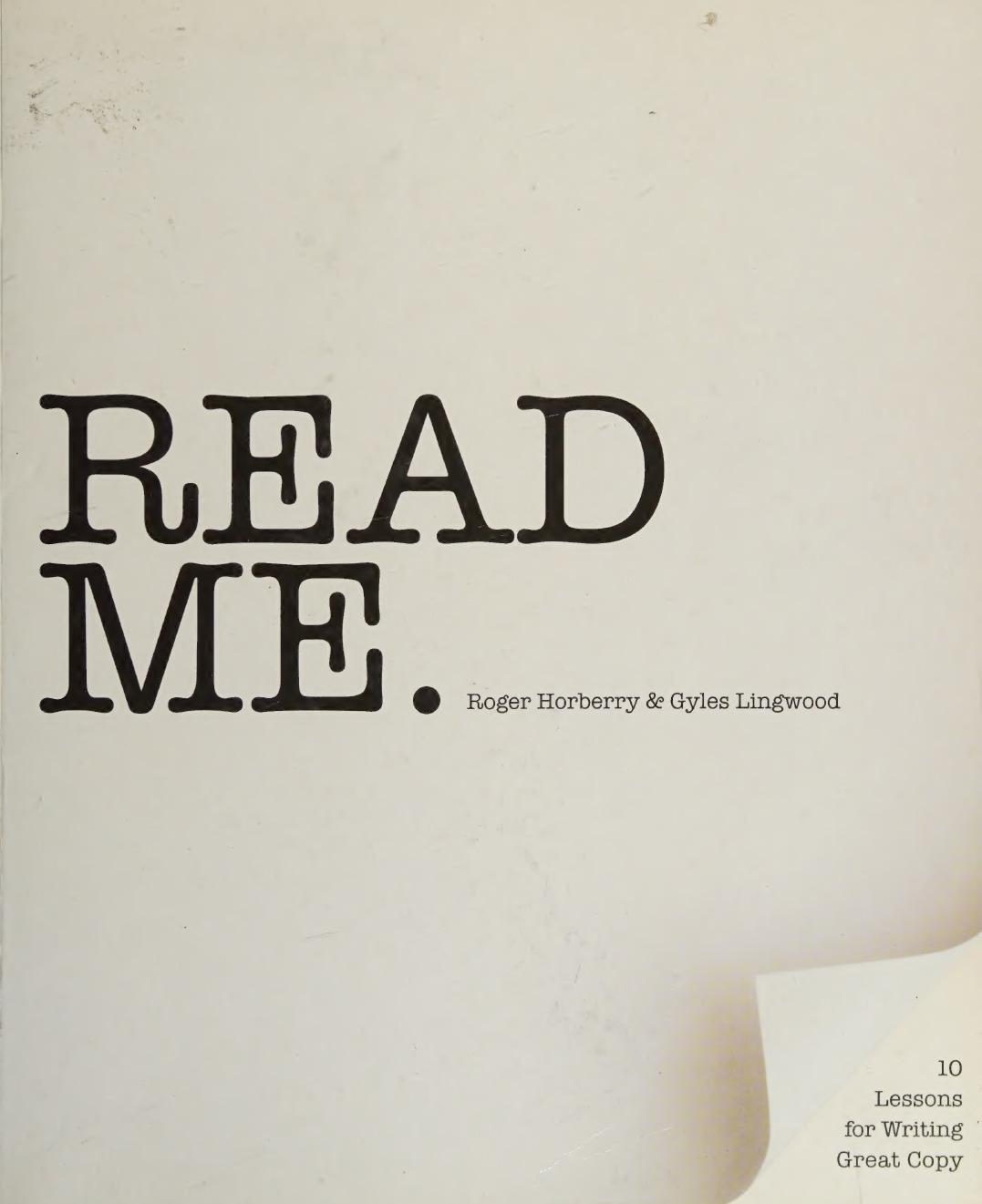Cover of Read Me